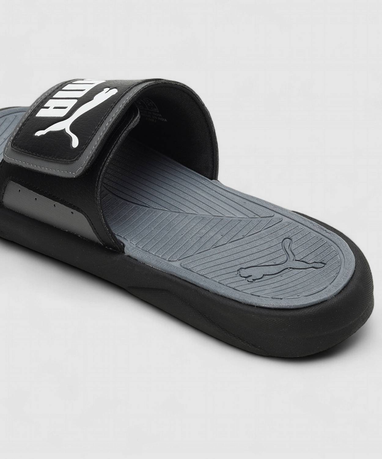 PUMA Men Royalcat Comfort Flip Flops Black - Image 4