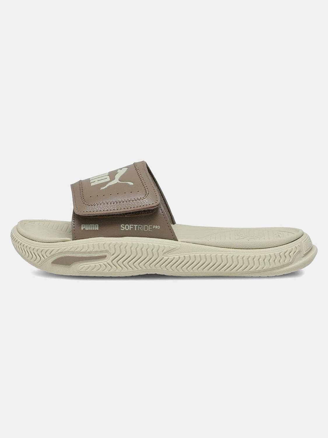 PUMA Men SoftridePro 24 V Res Slides Brown - Image 3