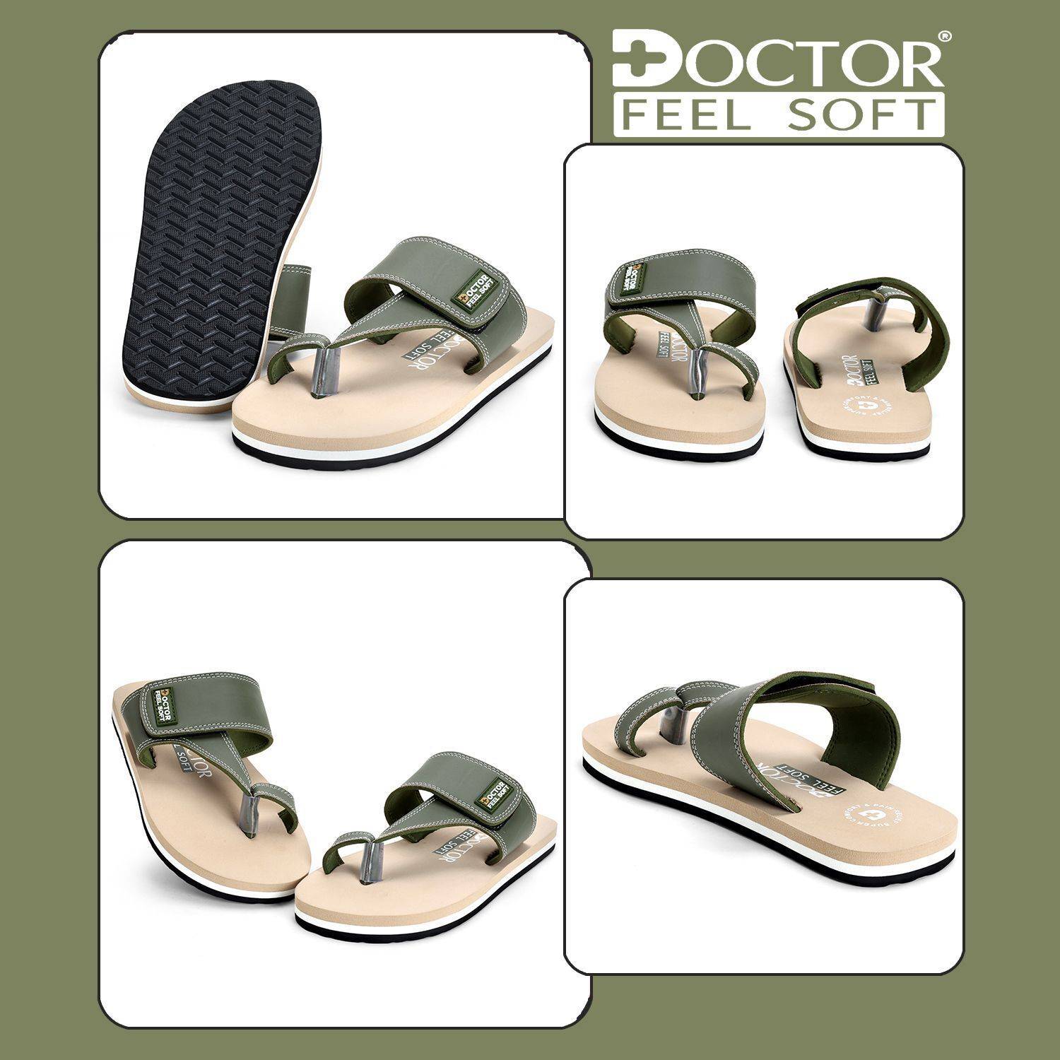 Doctor Feel Soft Men Orthopedic Comfort Slippers - Image 3