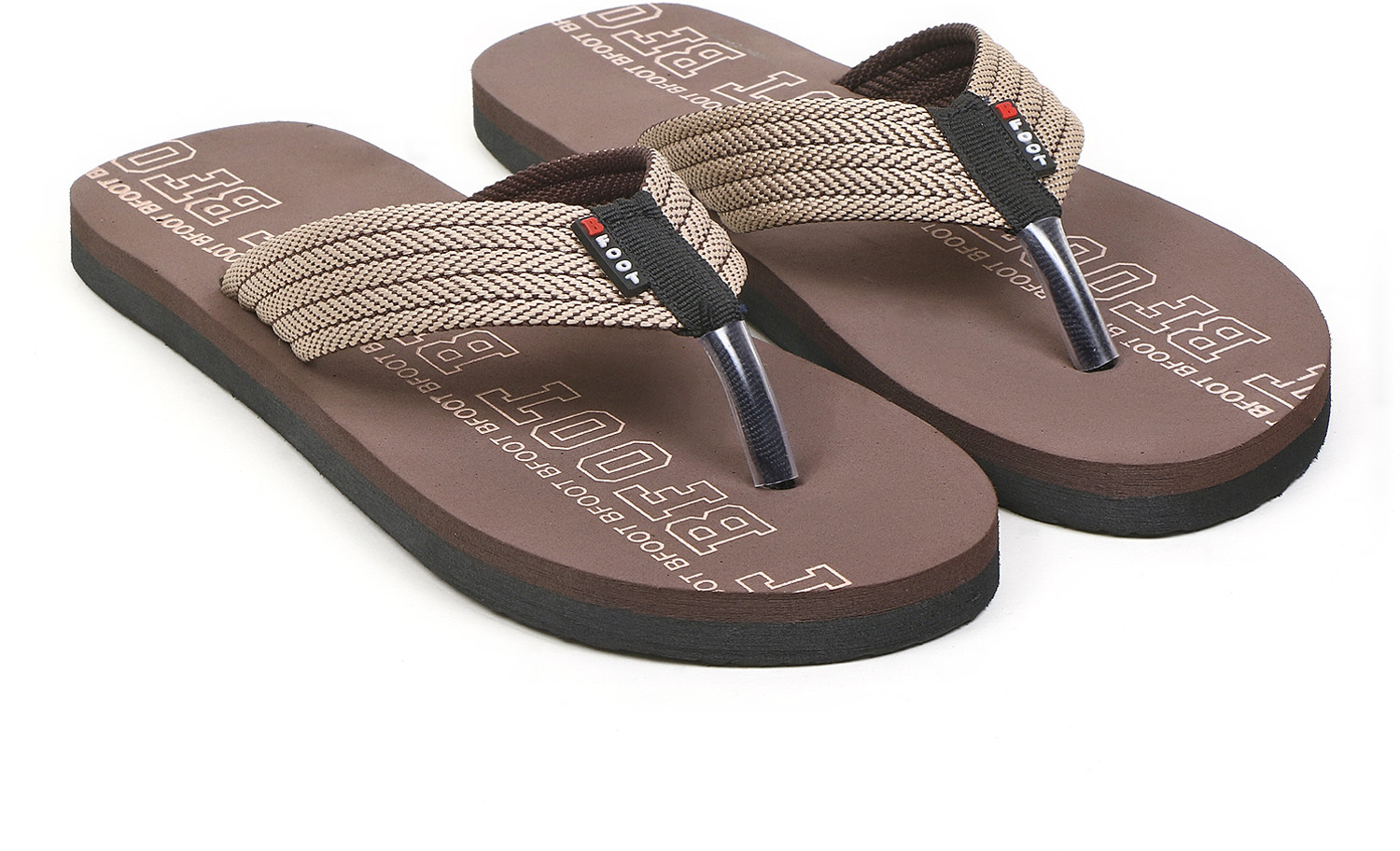Image of BFOOT Men Men's Stylish Treding Light Weight Comfortable Flip Flops Men (Pack Of 1 pairs) Flip Flops