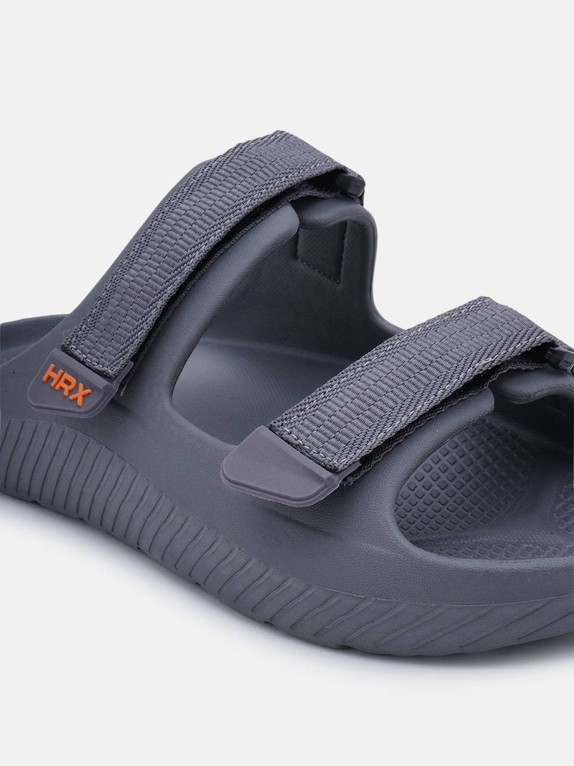 HRX by Hrithik Roshan Men Gray Slippers - Image 4