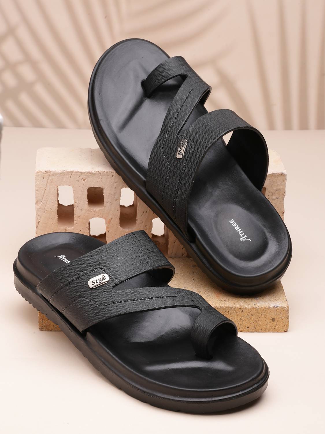 ATHREE Men Flats