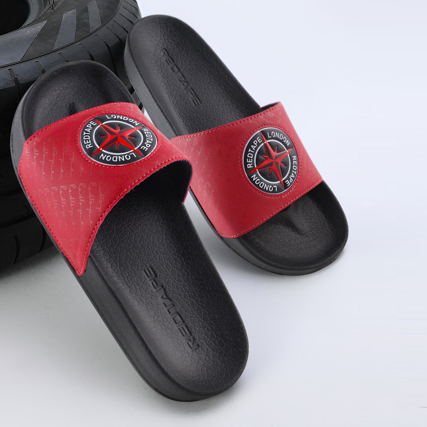 Image of RED TAPE Men Slides