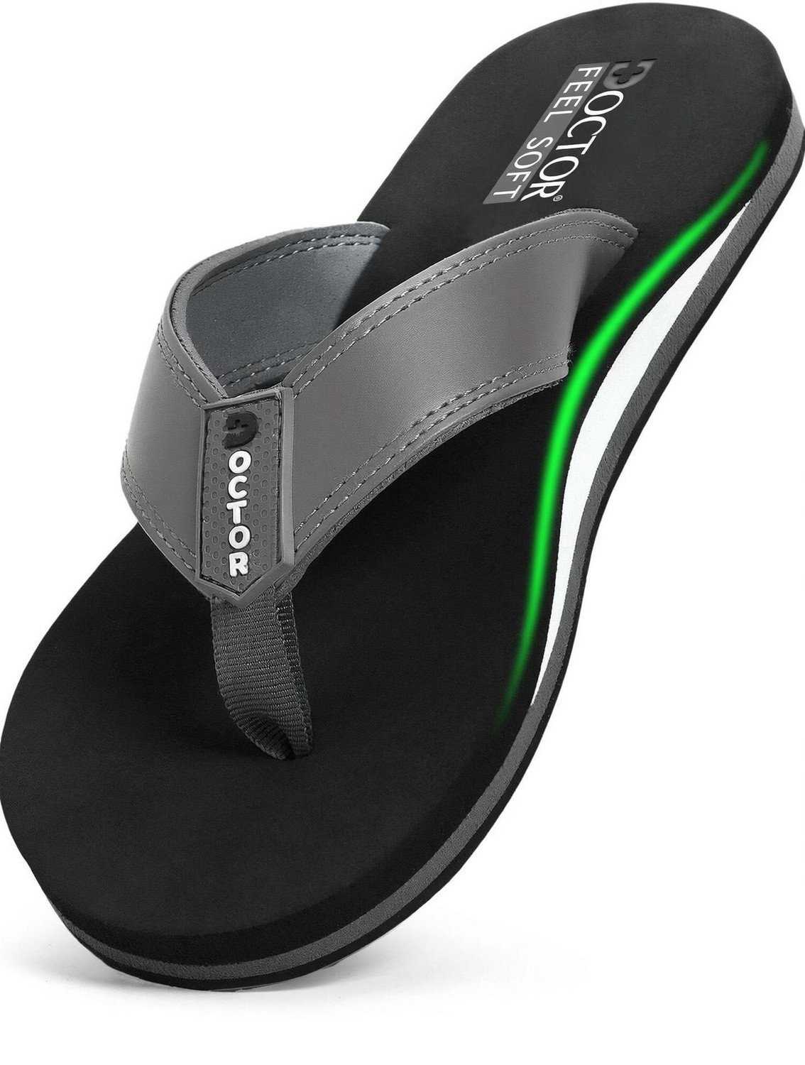 Image of DOCTOR FEEL SOFT Men Doctor Recommended Orthopedic Slippers for Men | Soft Feel Slippers