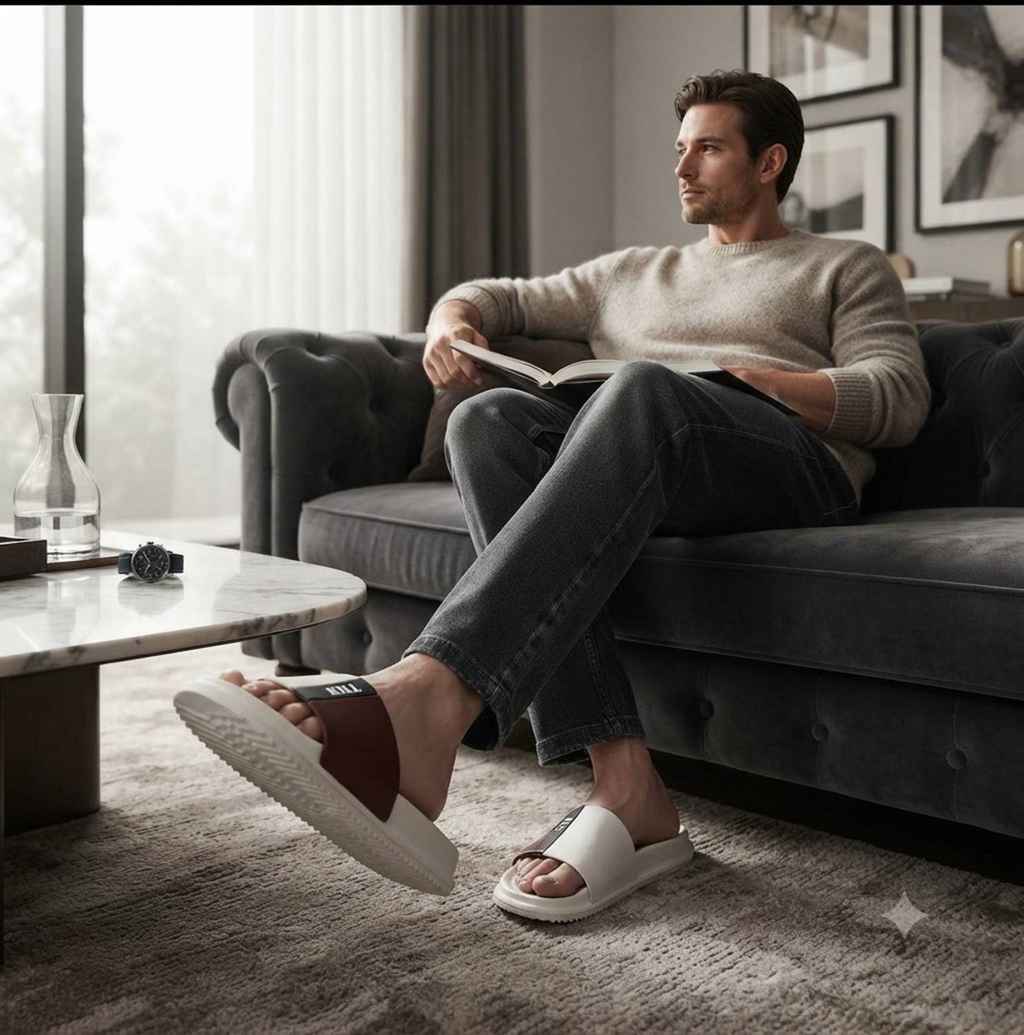 KILLER Men Soft Comfortable Slippers - Image 4