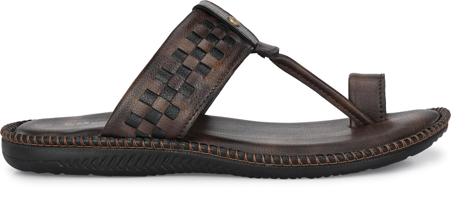 Image of Men's Avenue Men Slippers (Brown, 9)