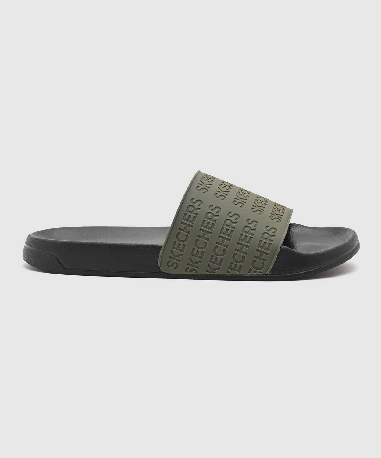 Skechers Men SIDE LINES 2.0-STROUD Slides Green - Image 4