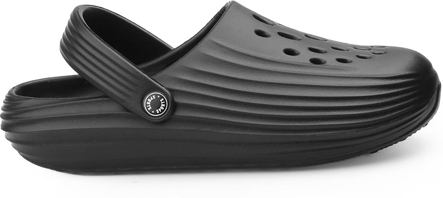 prouz Men Black Slippers - Image 3