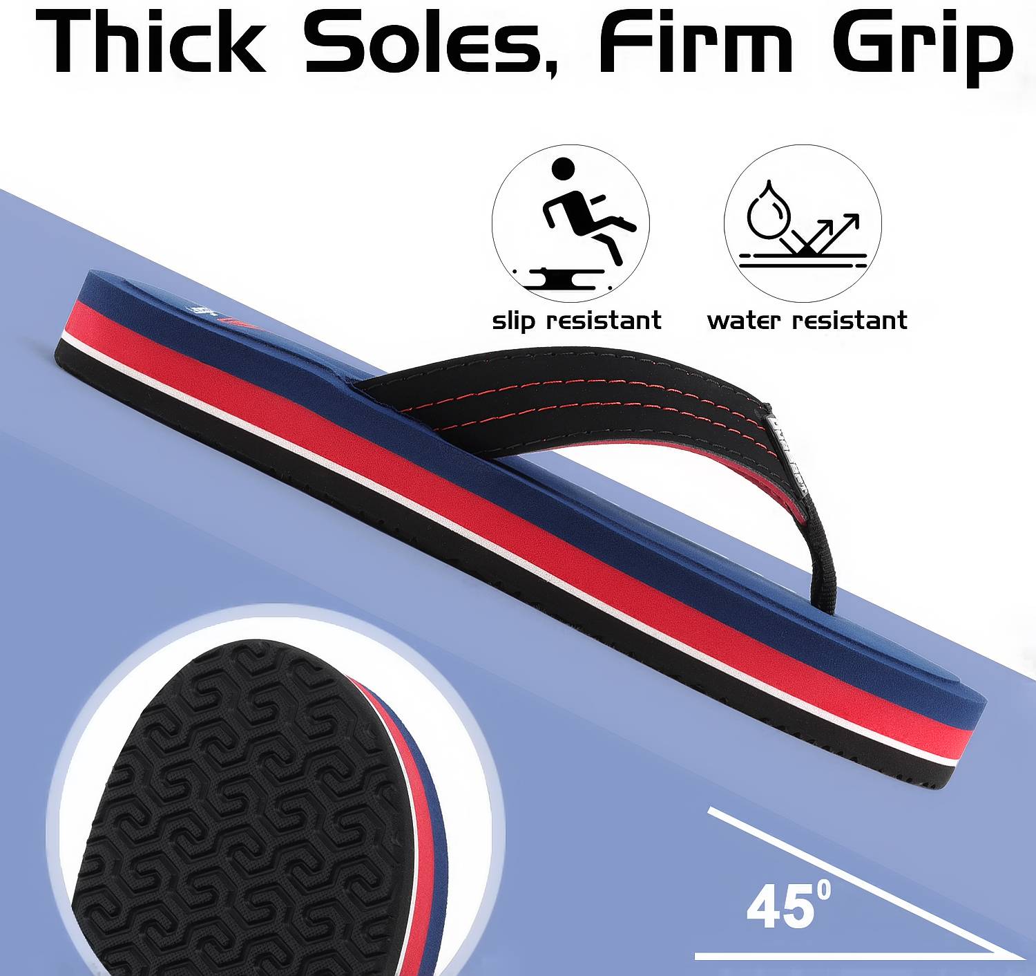 DUOSOFT Men Doctor Orthopedic Slippers - Image 4