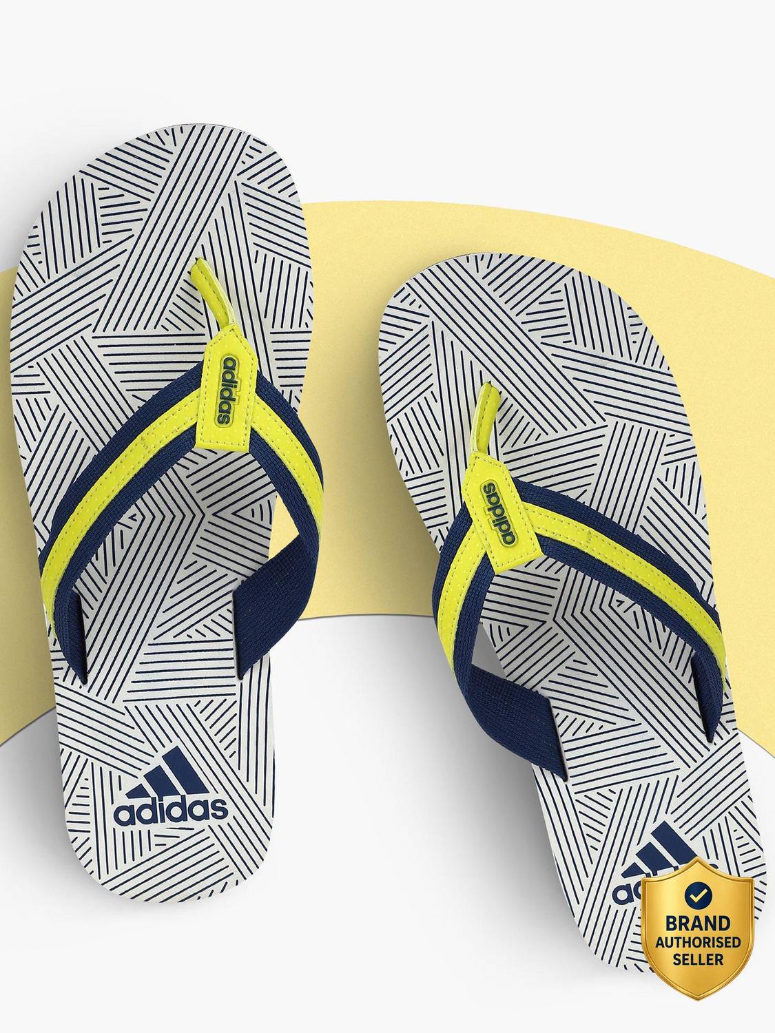 ADIDAS Men Hurtle M Blue Flip Flops - Image 1