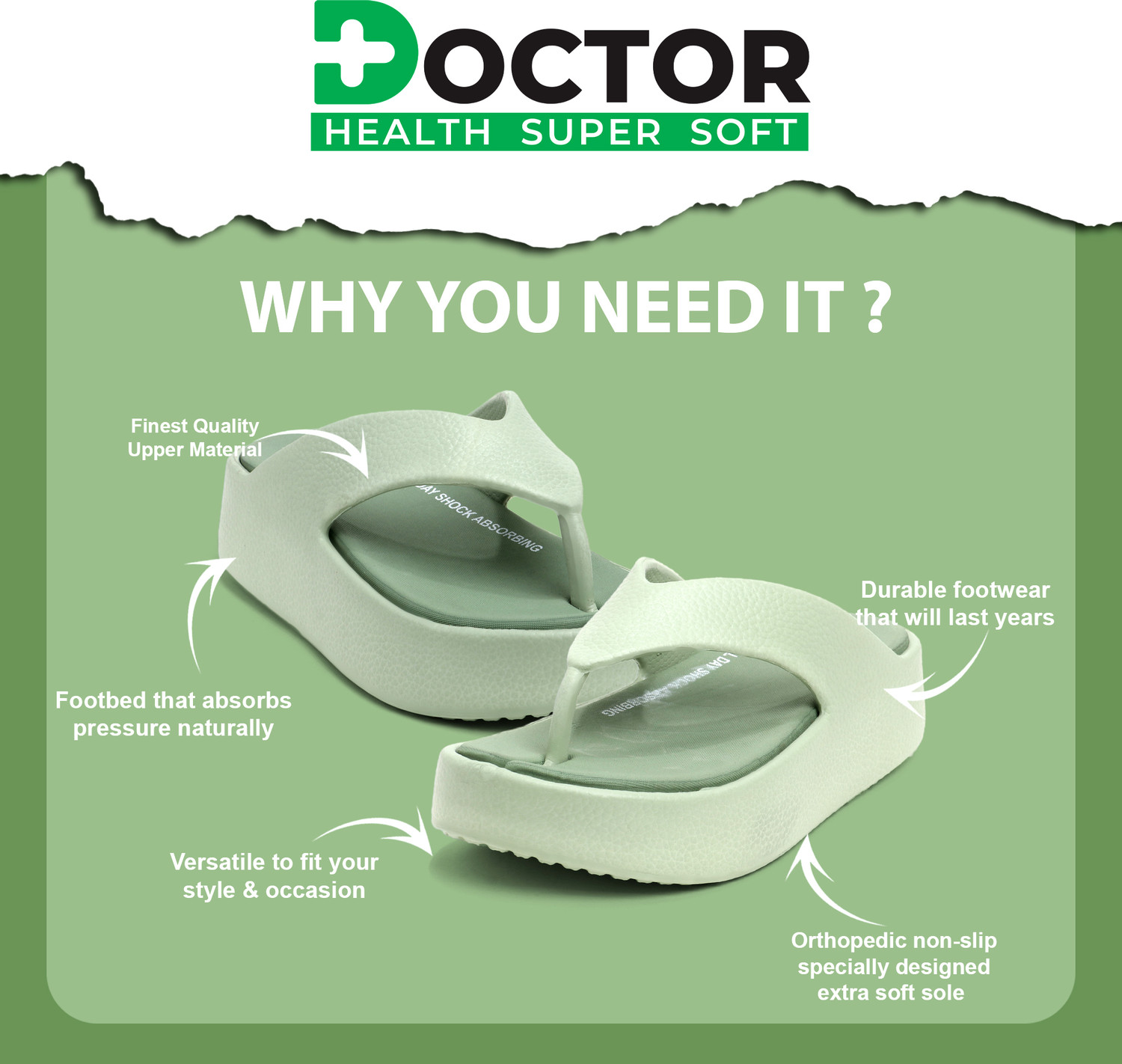 Image of Doctor Health Super Soft Women Newly Launch|Classic Ultra Soft|Cushion|Comfort|Premium|Stylish Slippers