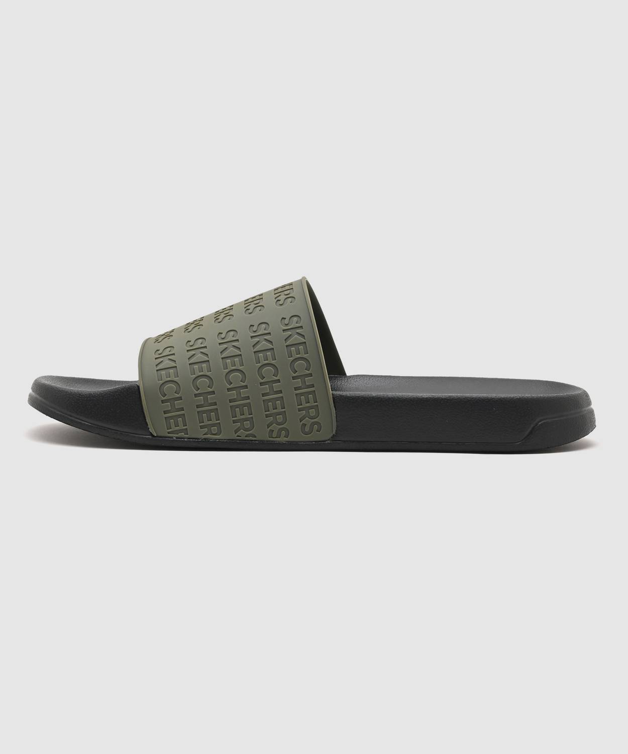 Skechers Men SIDE LINES 2.0-STROUD Slides Green - Image 3