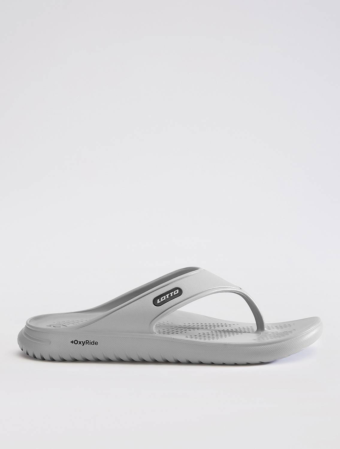 LOTTO Men Momentum Flip Flops - Gray - Image 3
