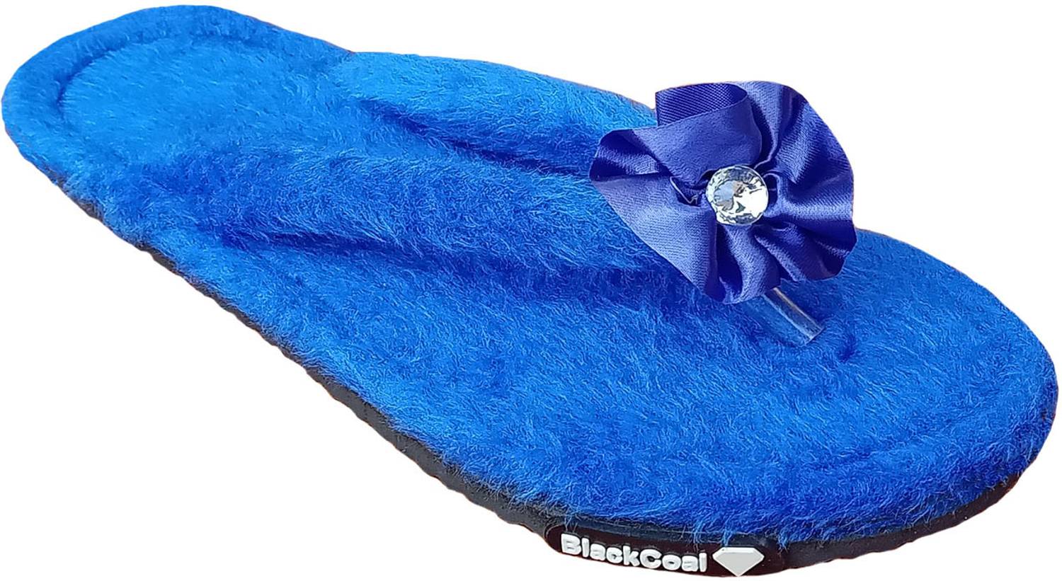 BlackCoal Women Women Fur Slippers Girls Flip Flops Casual Flip Flops