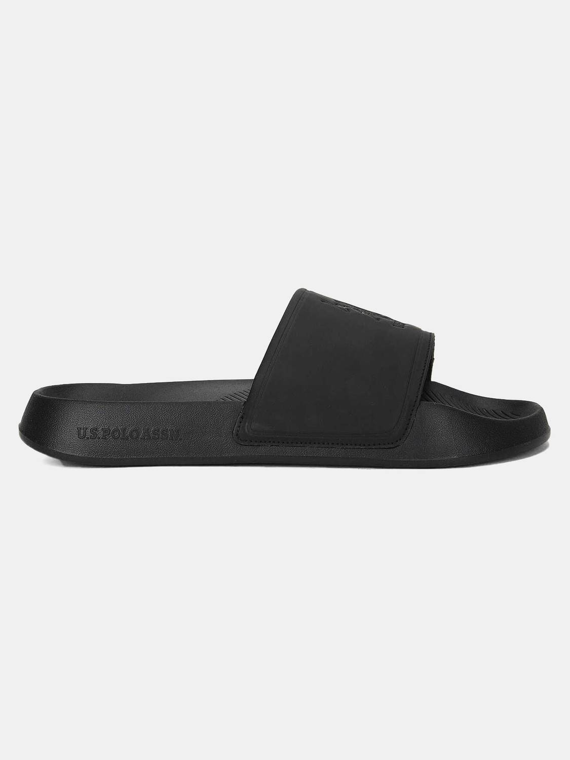 U.S. POLO ASSN. Men Black Slides - Image 4