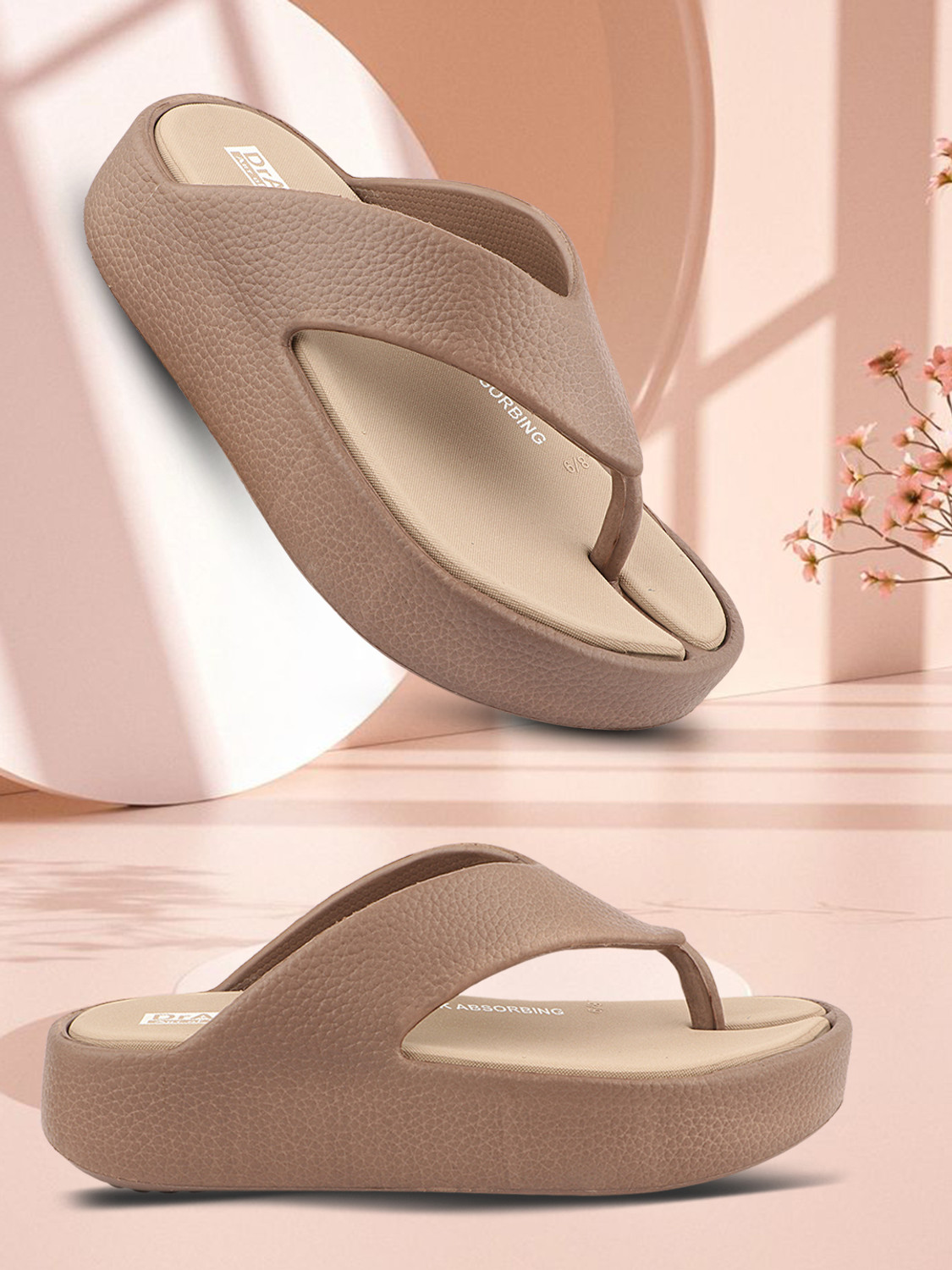 Image of DrArzt Women Classic|Ultra Soft|Cushion Footbed|Lightweight|Waterproof Flip Flops