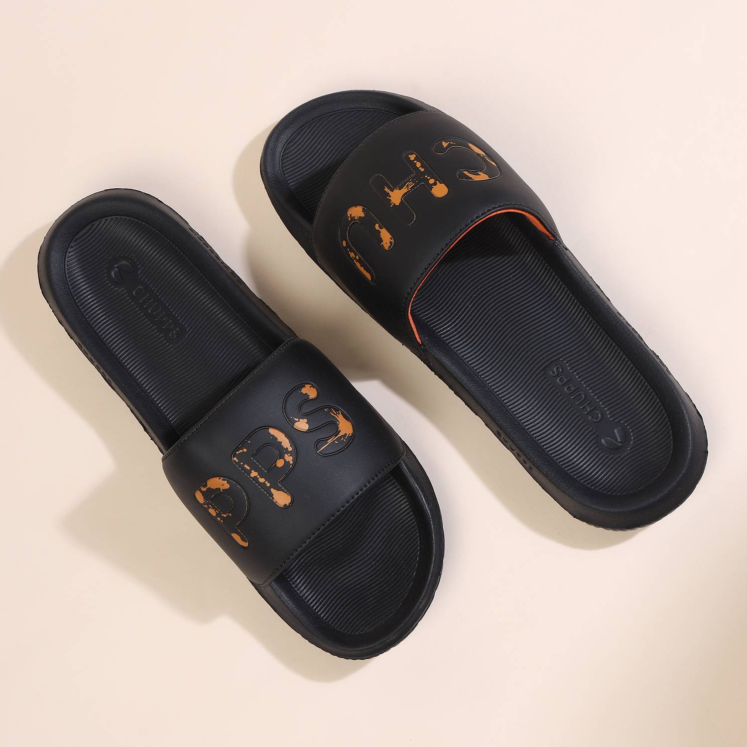Chupps Men Drip Orthopaedic Ultra Soft Cushioned AntiSkid Slides