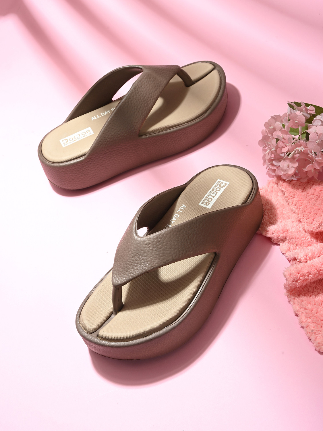 Image of Doctor Health Super Soft Women Orthopaedic Comfort|Soft|EVA Sole|Anti-Skid|Comfort|Daily Wear Slippers