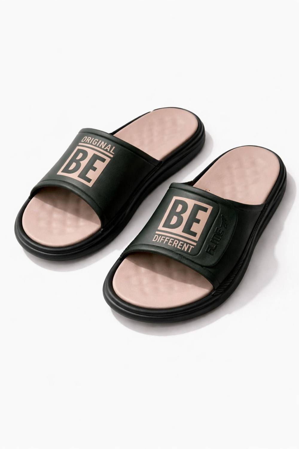 FLITE Men Green Slides - Image 3