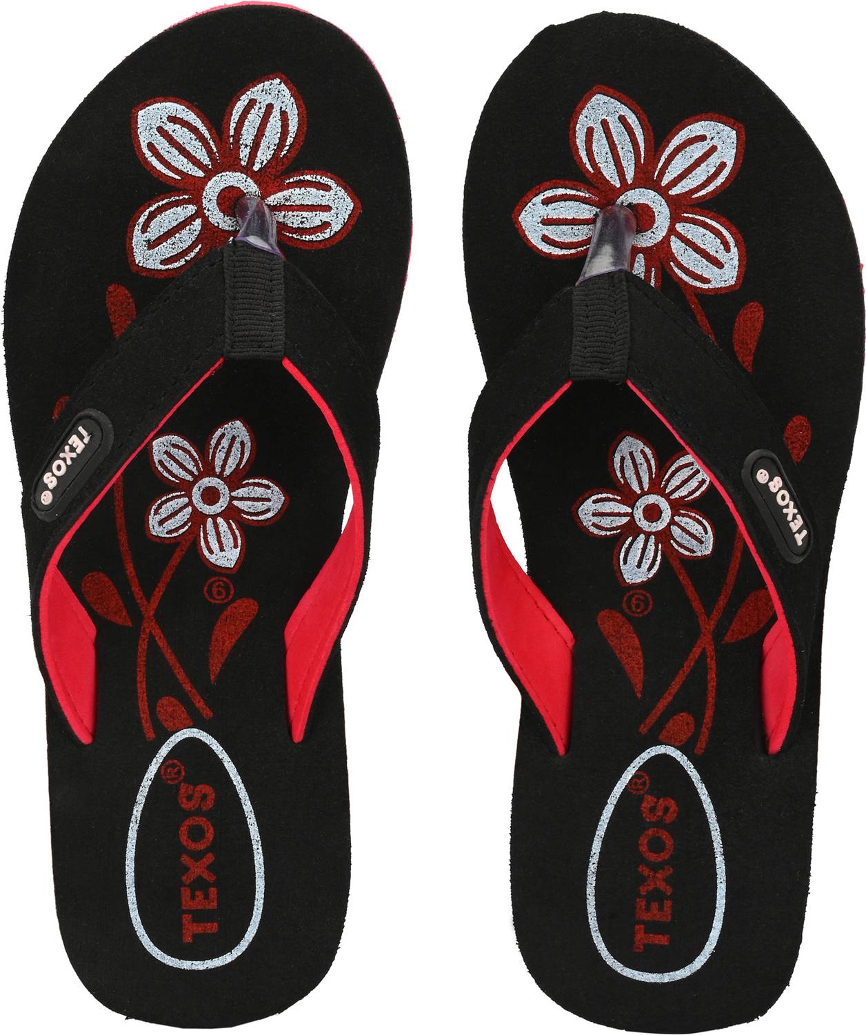 Birde Women Texos Womens FLOLAR Comfort Stylish Trending with colorful Printed Slippers Flip Flops