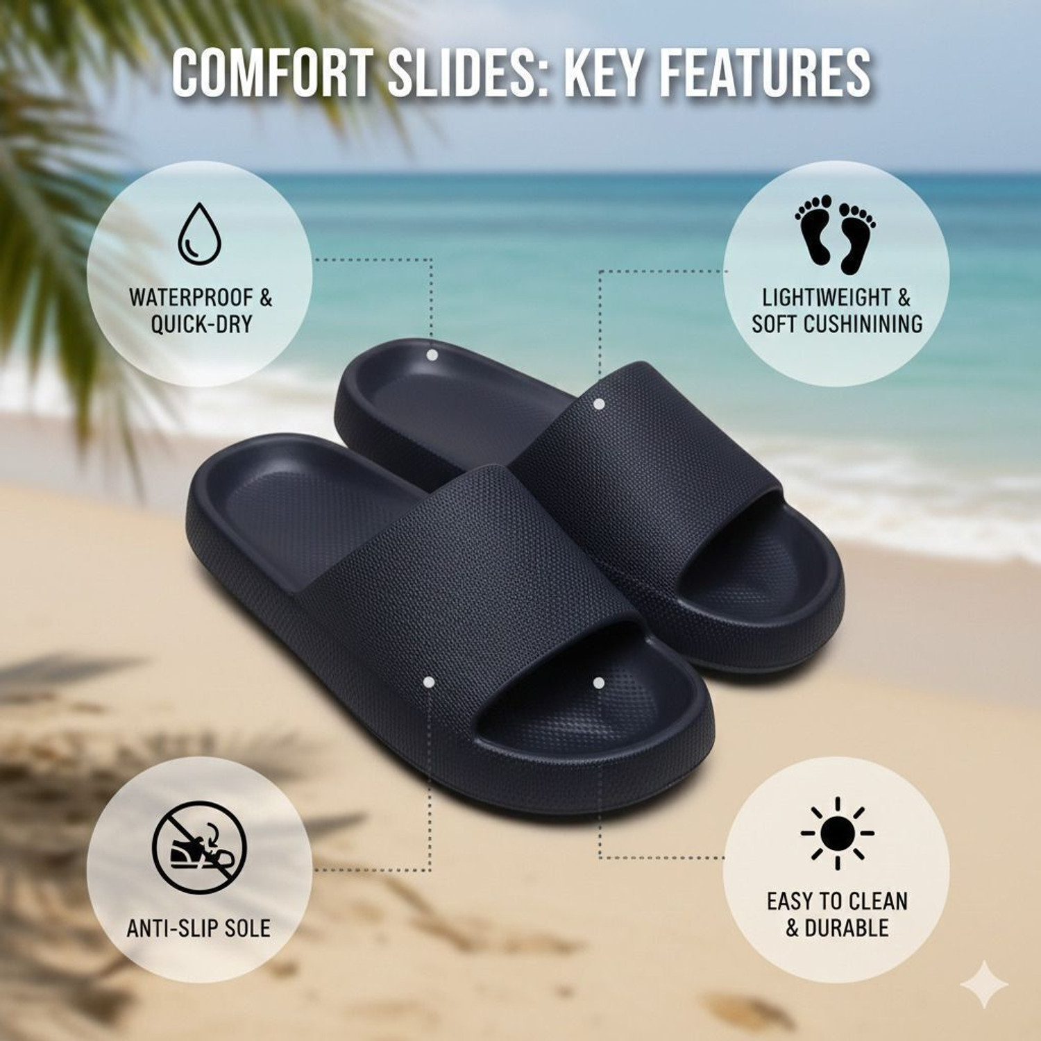 Image of JUSAN Men Slides