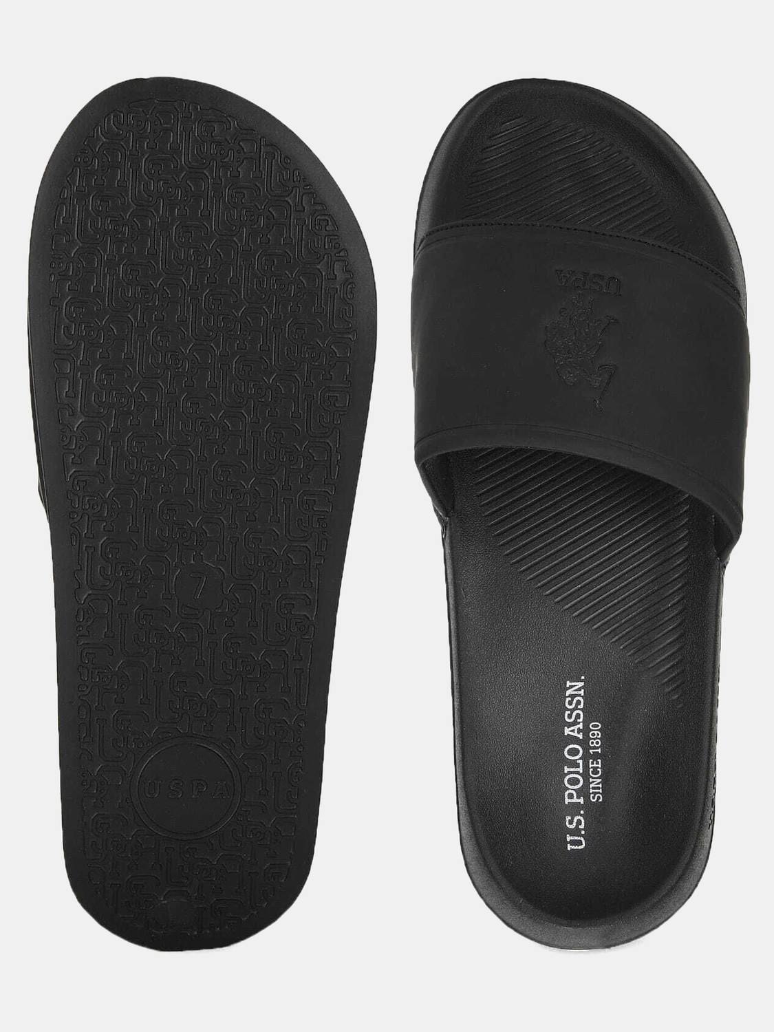 U.S. POLO ASSN. Men Black Slides - Image 5