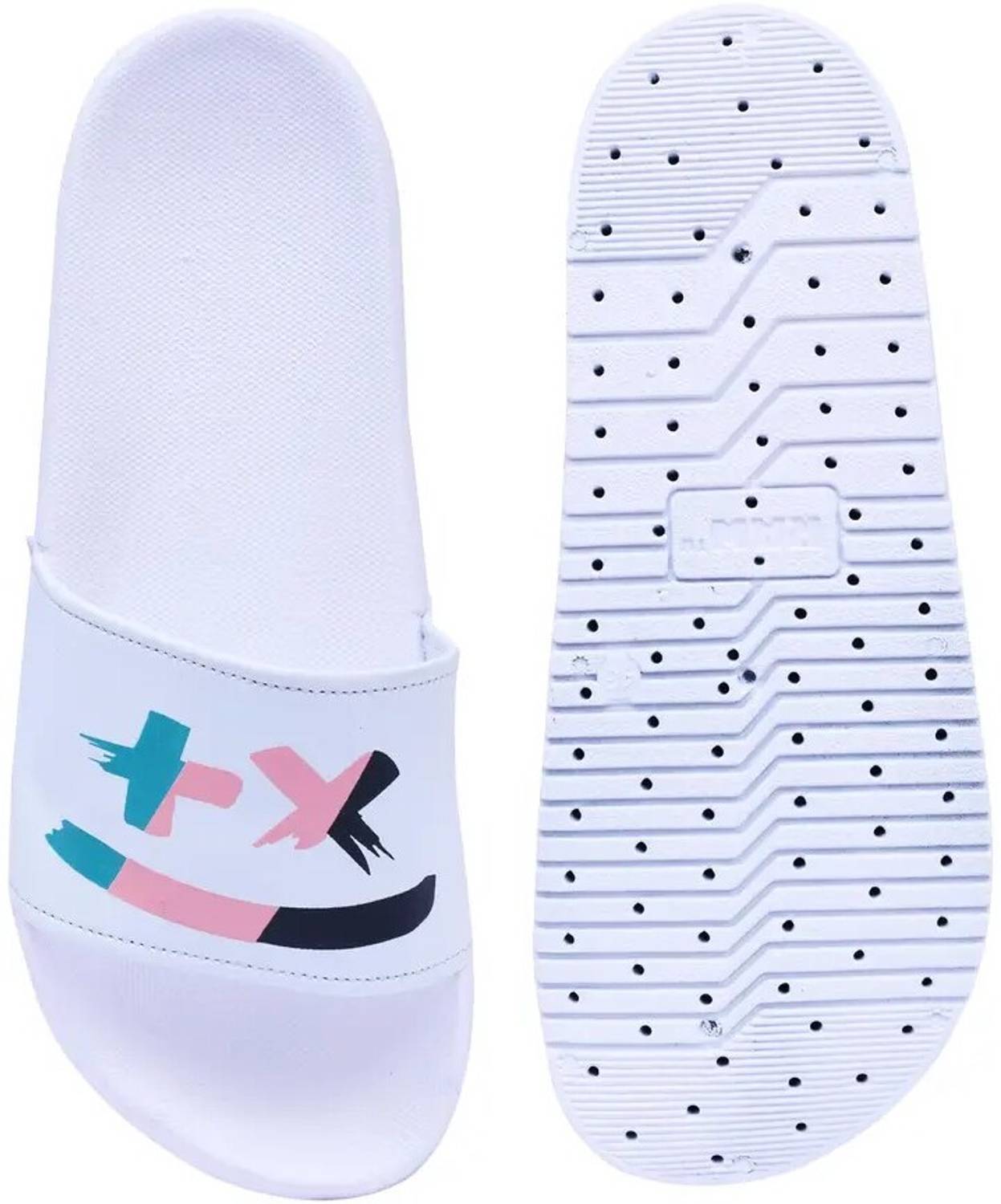 Pennen Men White Slippers - Image 4