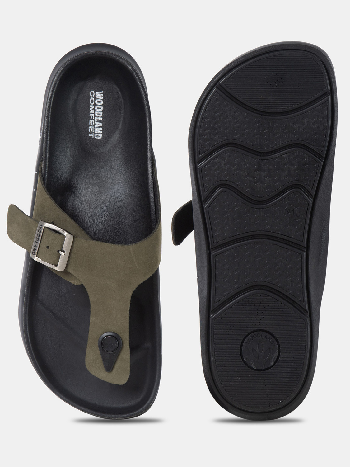 Image of WOODLAND Men Comfortable Soft Sole Lightweight Home Wear Slippers