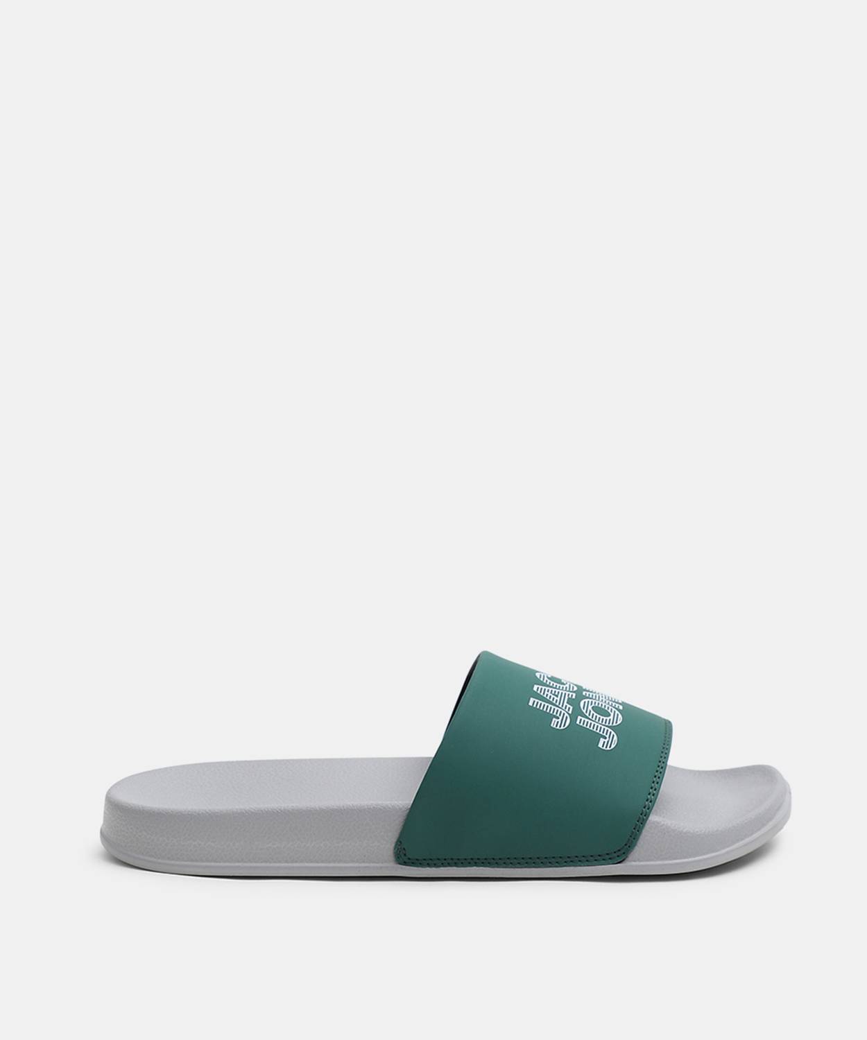 JACK & JONES Men Slides Green - Image 2
