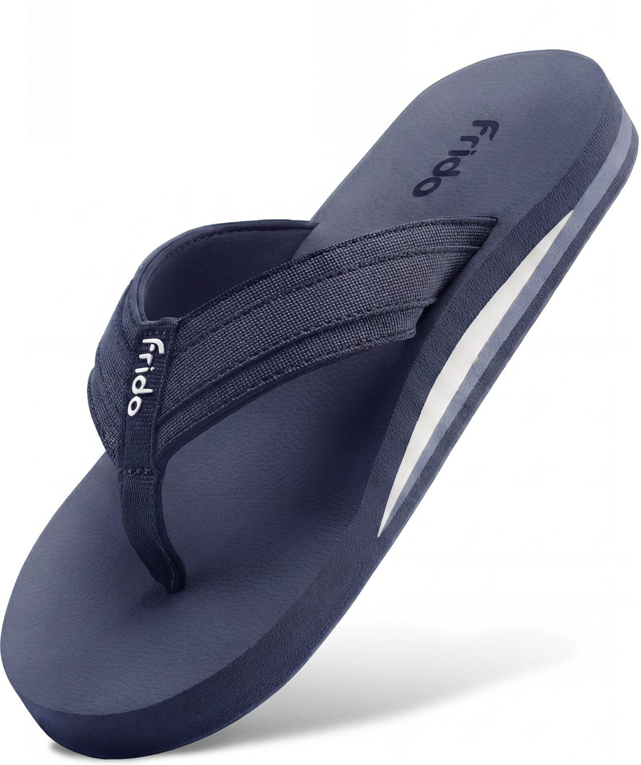 Image of Frido Unisex Cloud Comfort Arch Support Orthopedic Soft Home Chappal with Anti-Skid Sole Slippers