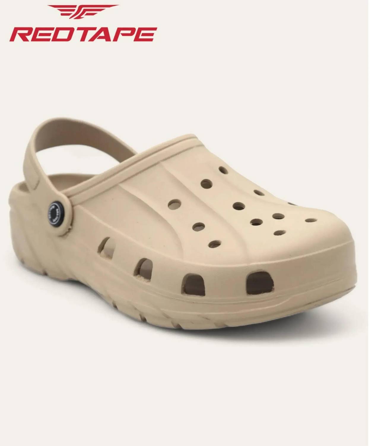 RED TAPE Men's Rover Red Clogs - Image 1