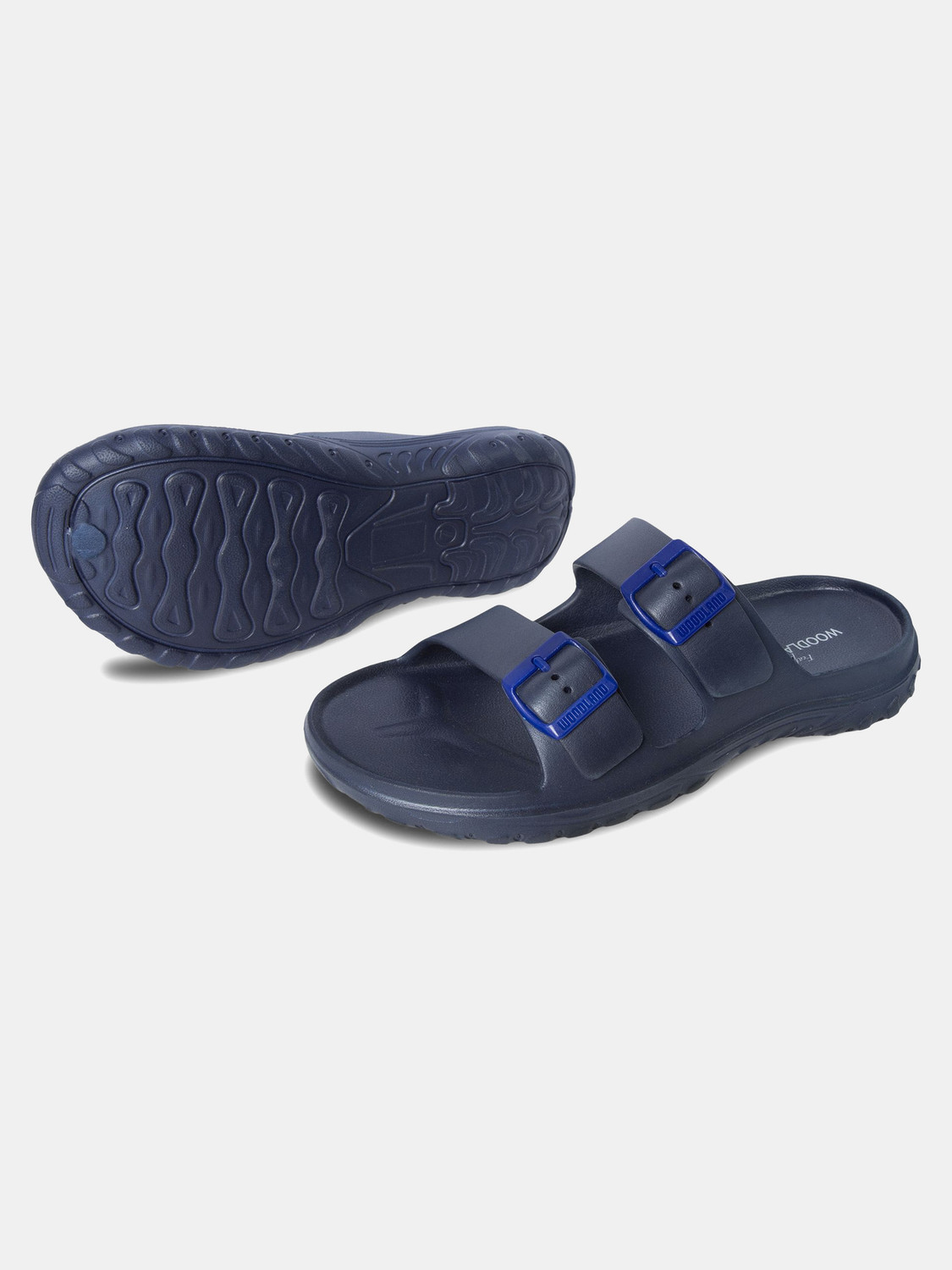 Image of WOODLAND Men Lightweight Comfortable Gym Use Flexible Slippers