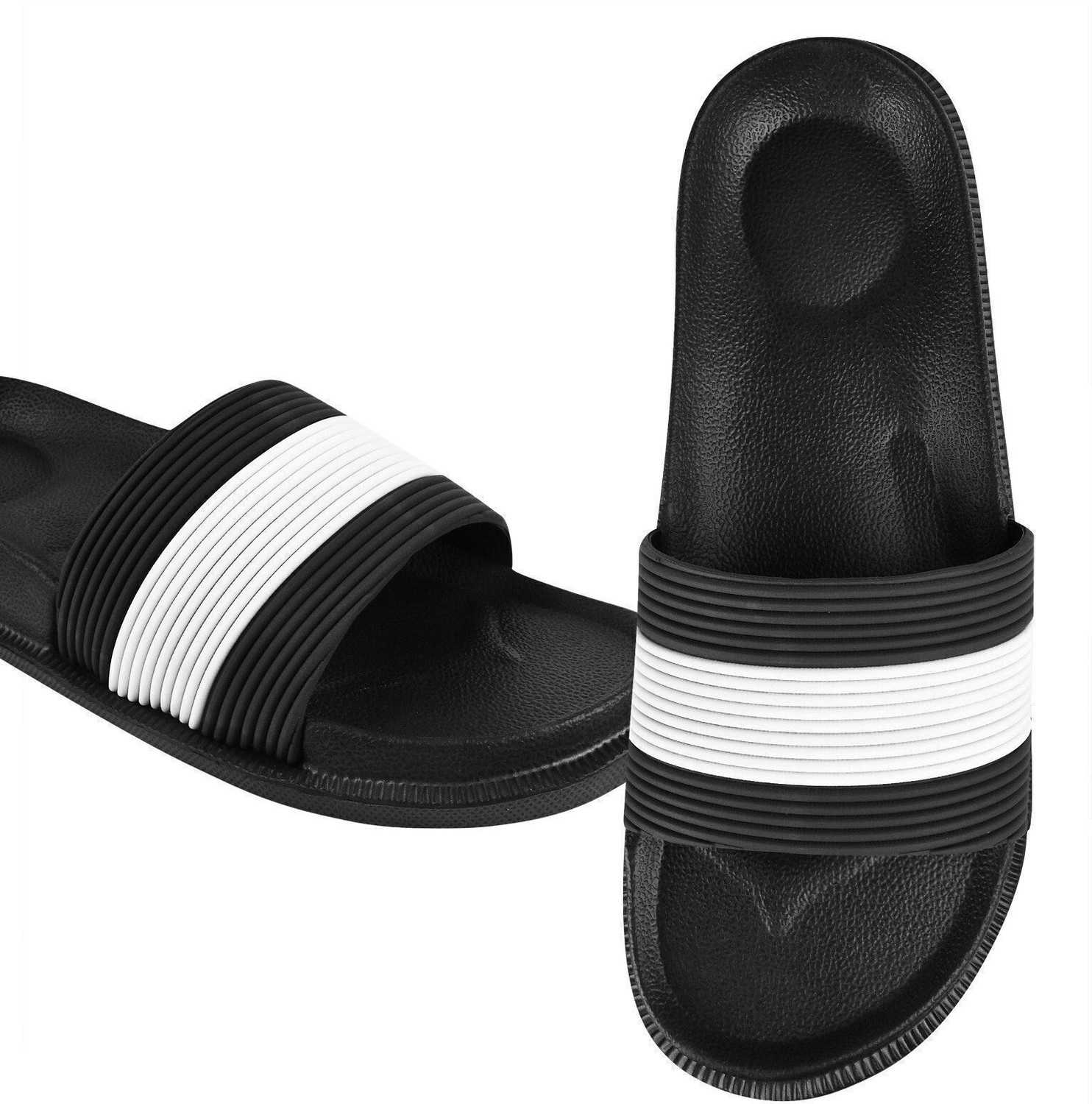 Image of slipover Men Soft Trending Comfortable Chappal Lightweight Casual Slippers for Daily Wear Slides