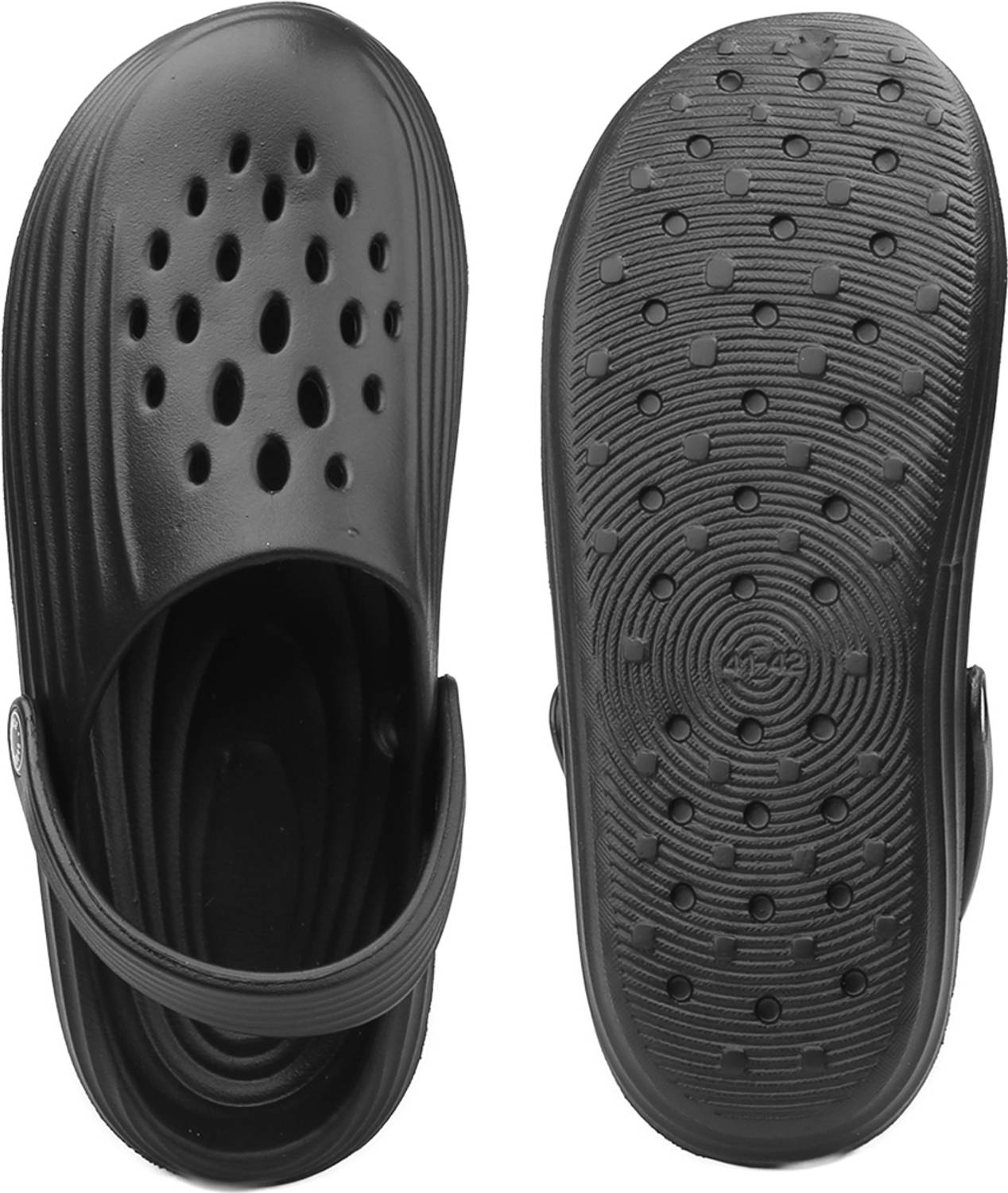 prouz Men Black Slippers - Image 5