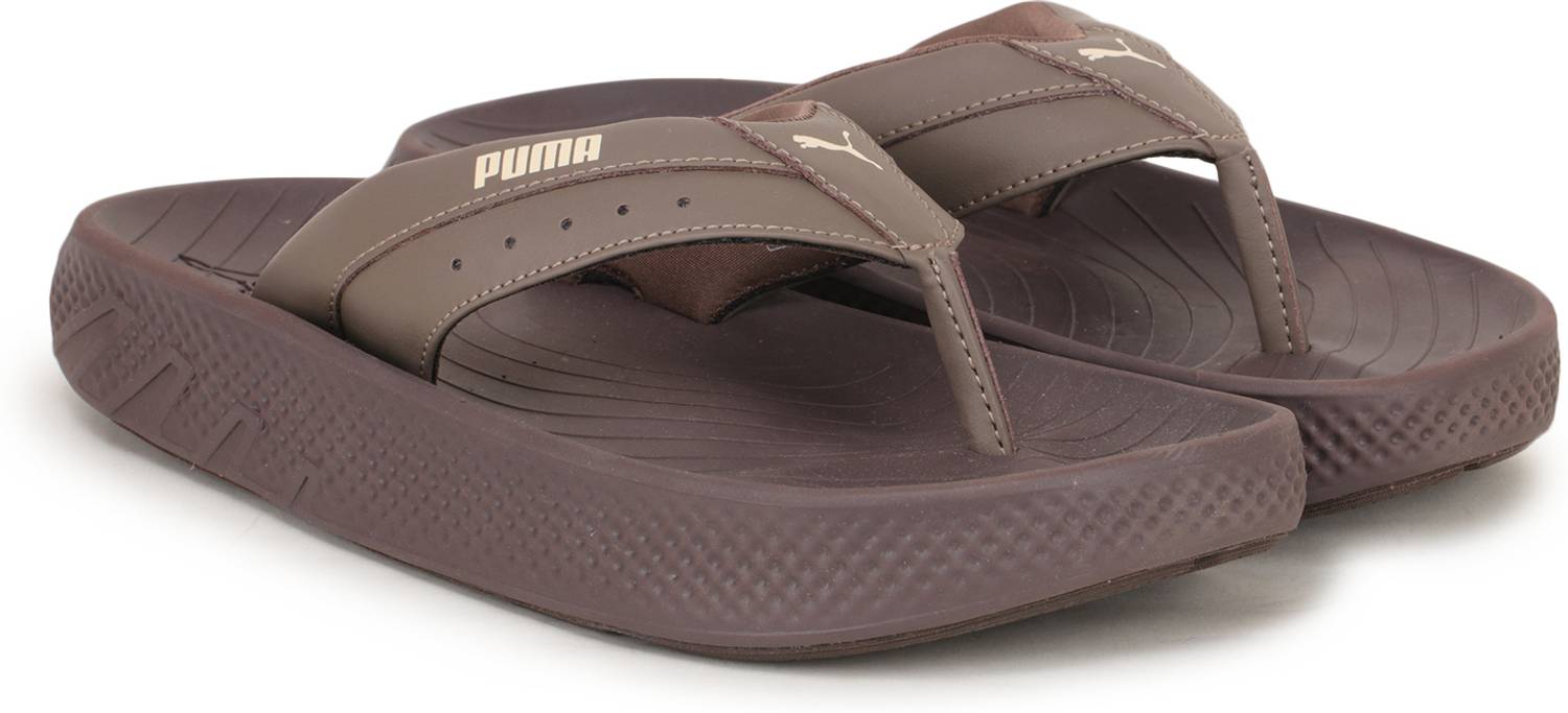PUMA Men Brown Flip Flops - Image 3