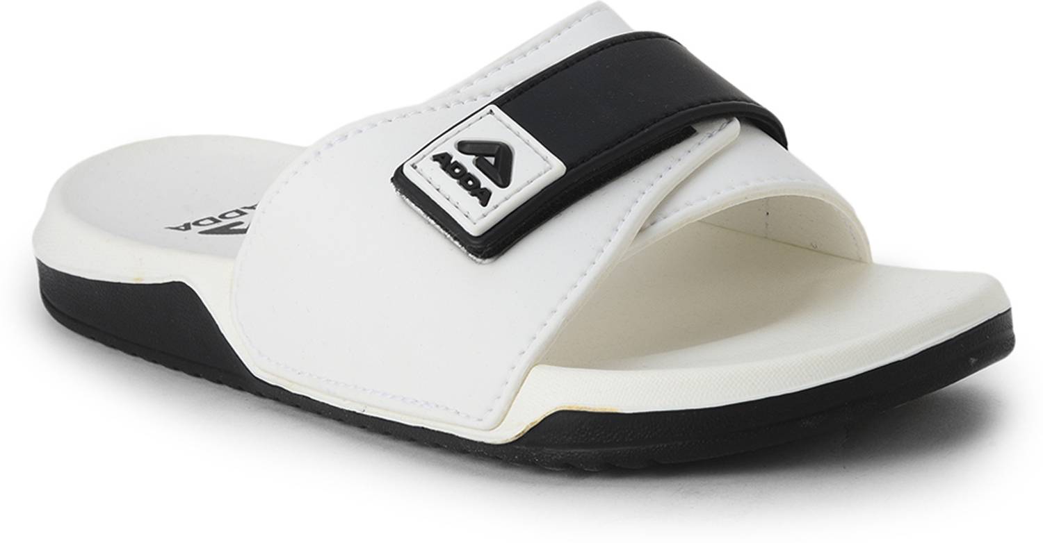 Adda Men White Slides - Image 2