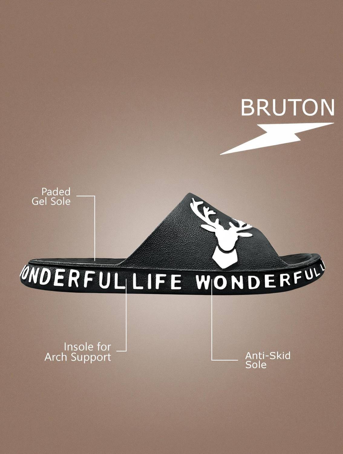 BRUTON Men Slides