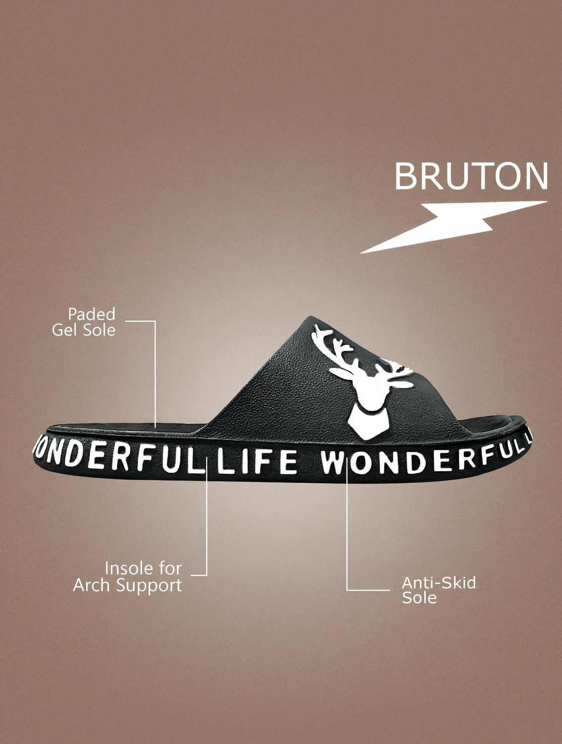 Image of BRUTON Men Slides