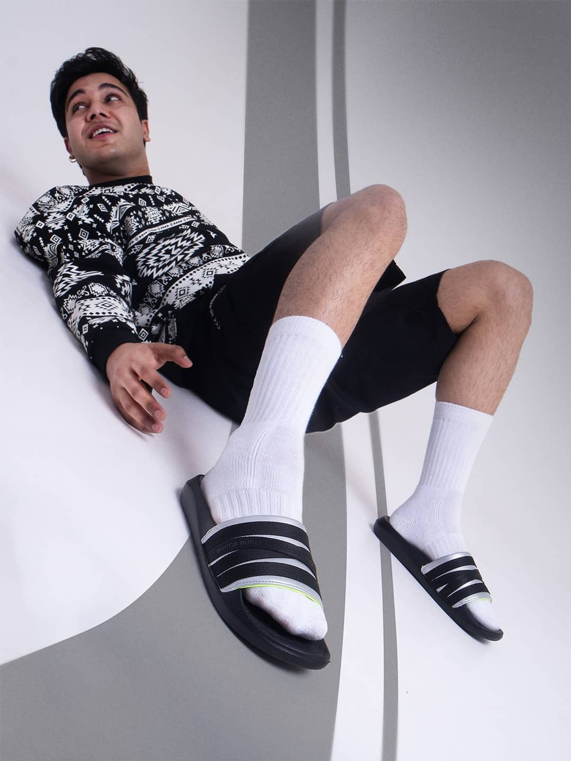 Image of bacca bucci Men Slides