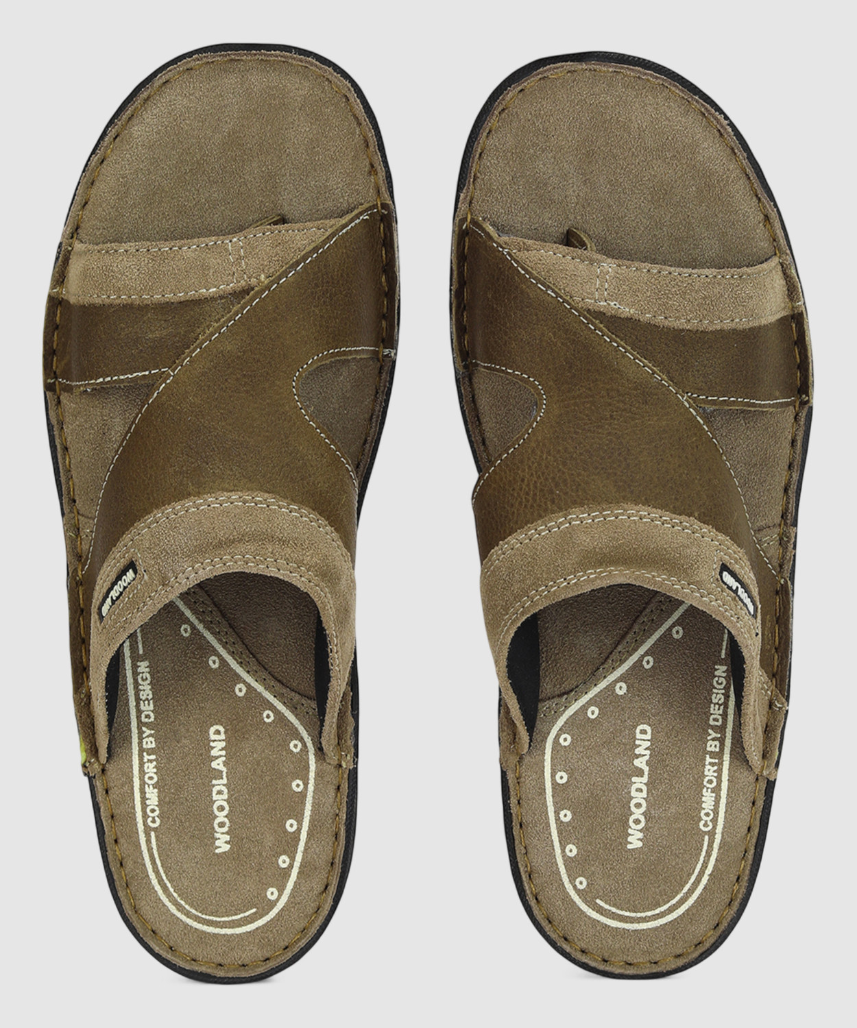 Image of WOODLAND Men Comfortable Soft Sole Lightweight Home Wear Slippers