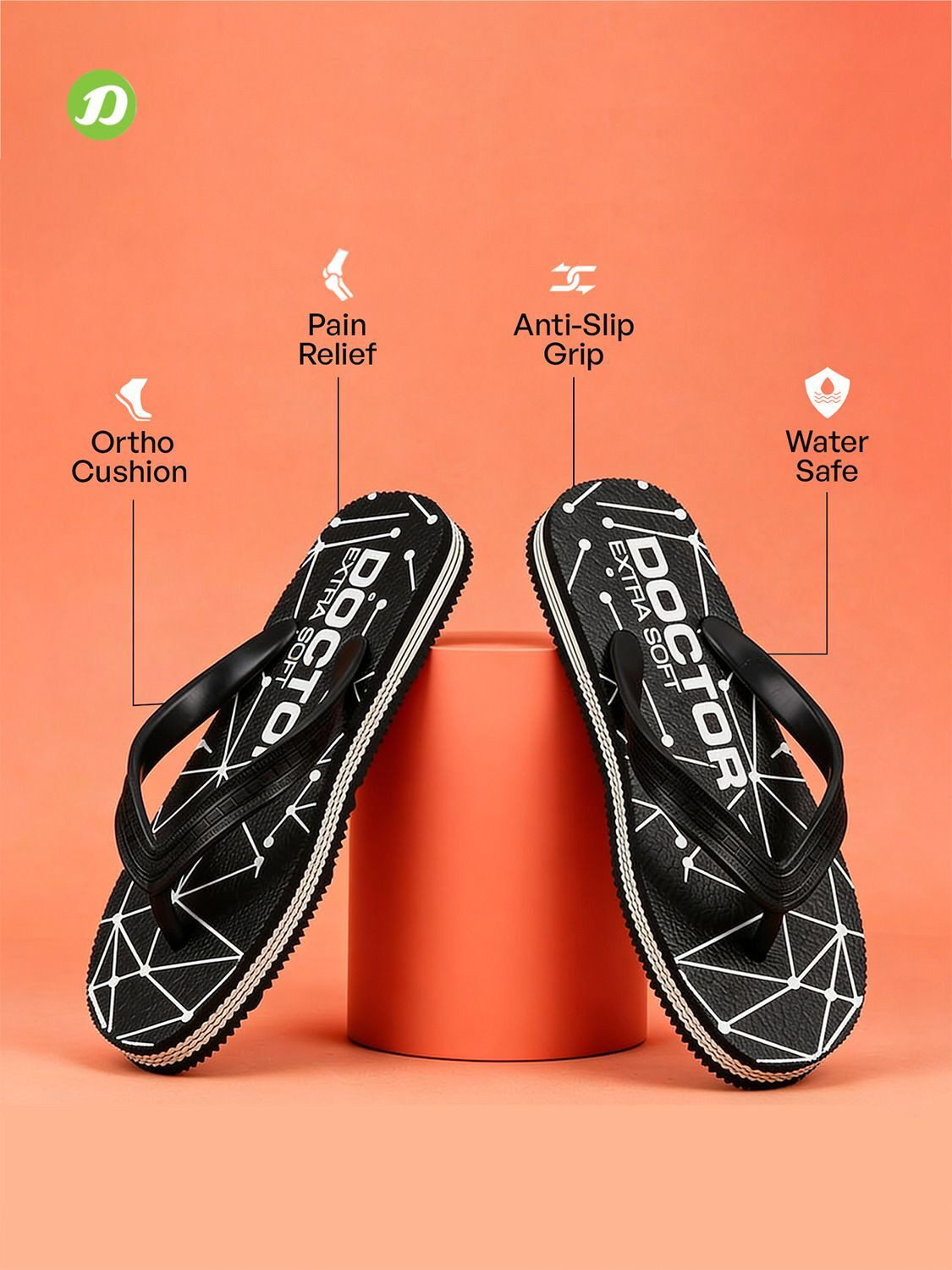 Image of DOCTOR EXTRA SOFT Men Flip Flops
