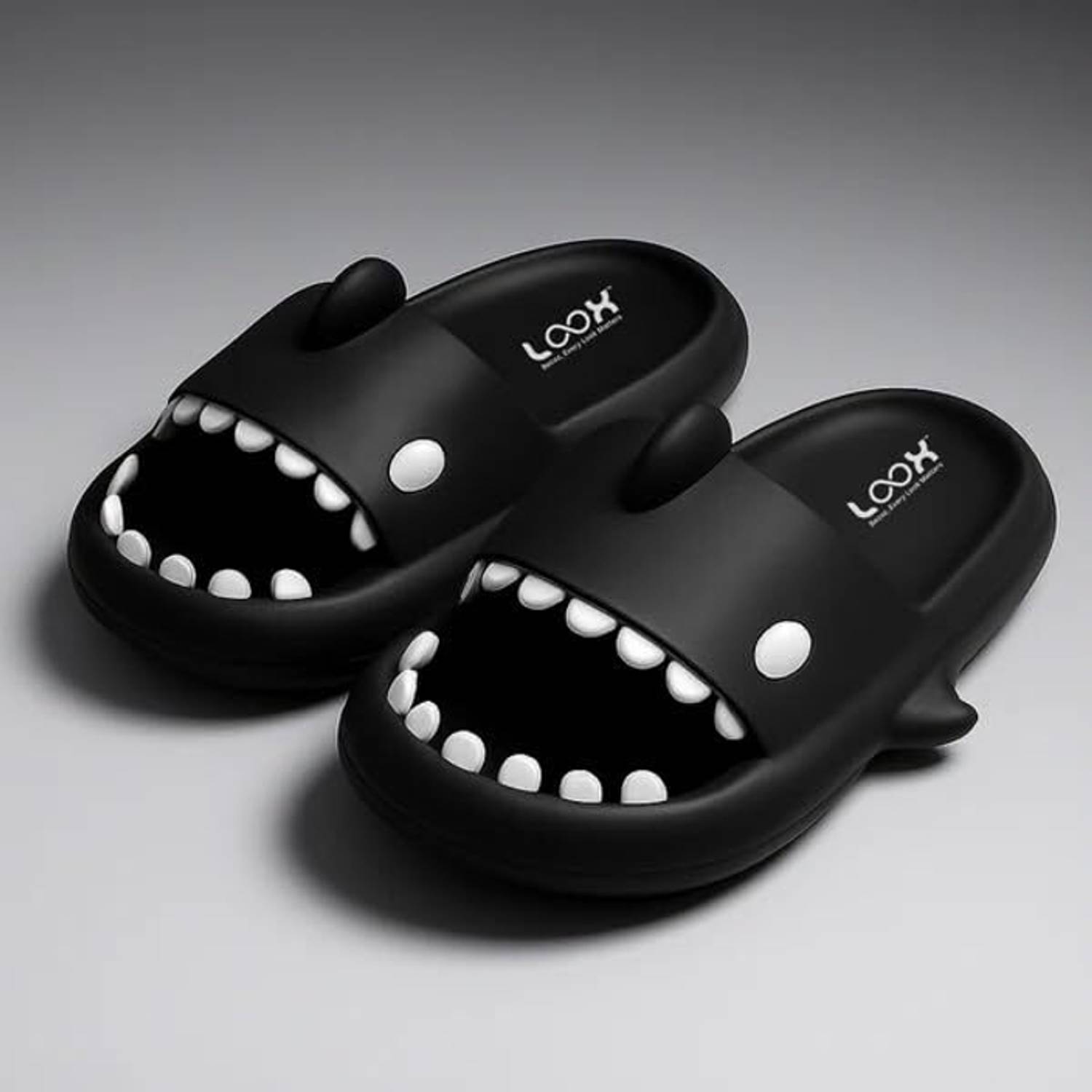 Loox.In Men Gray Slides - Image 5