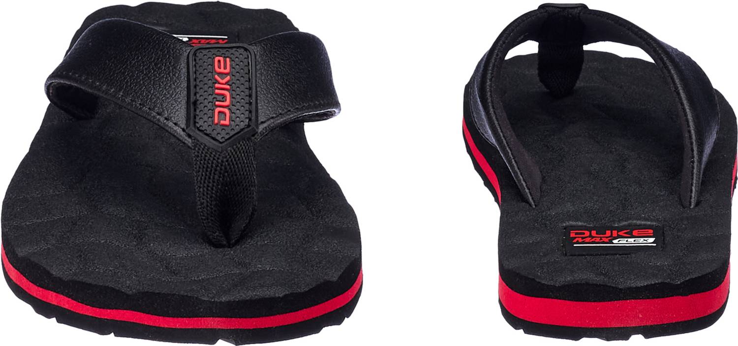 DUKE Men Black Slippers - Image 3