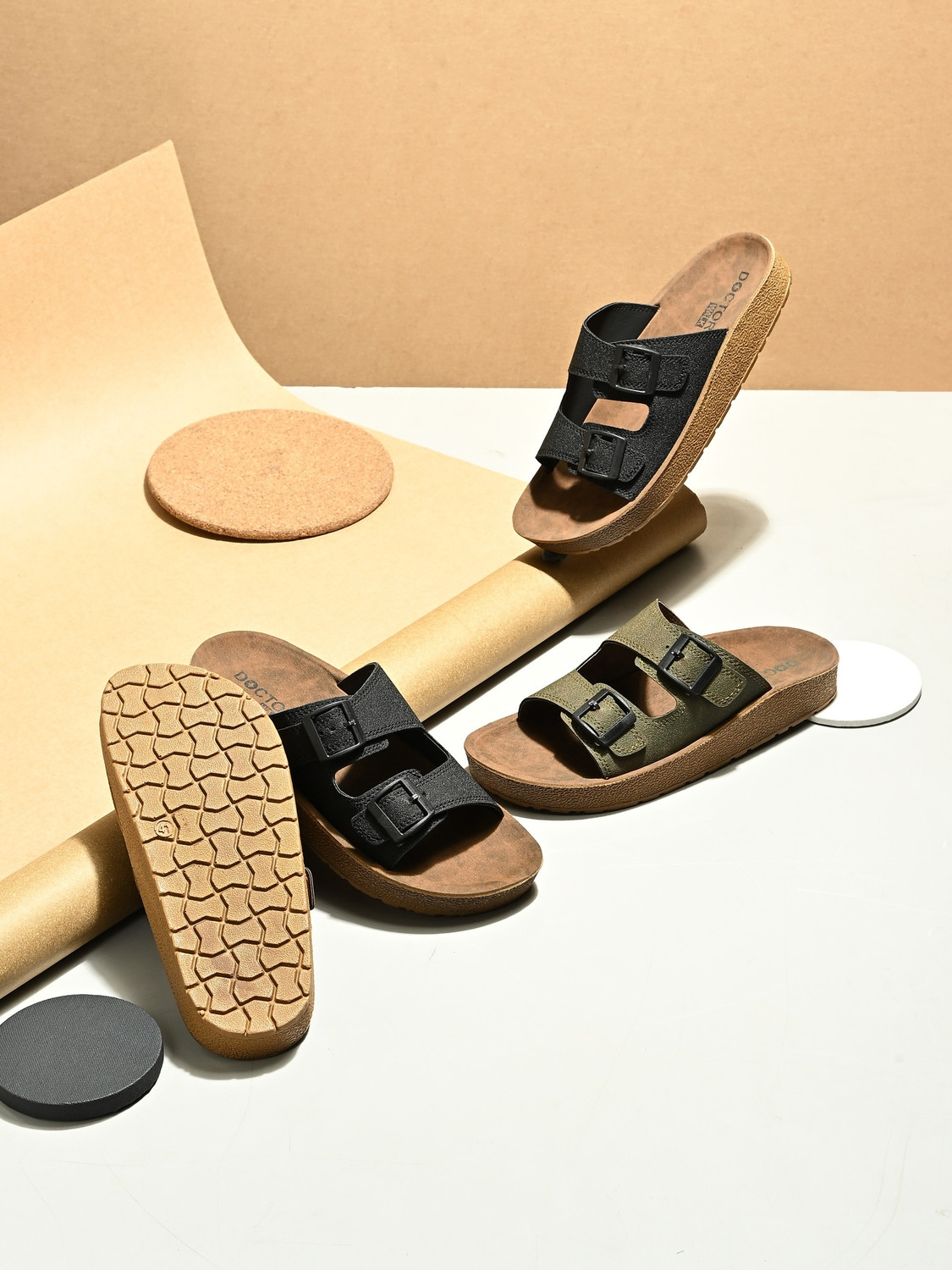 Image of DOCTOR WALK Men Super Soft|Orthopedic|Lightweight|Antiskid|Premium|Slippers