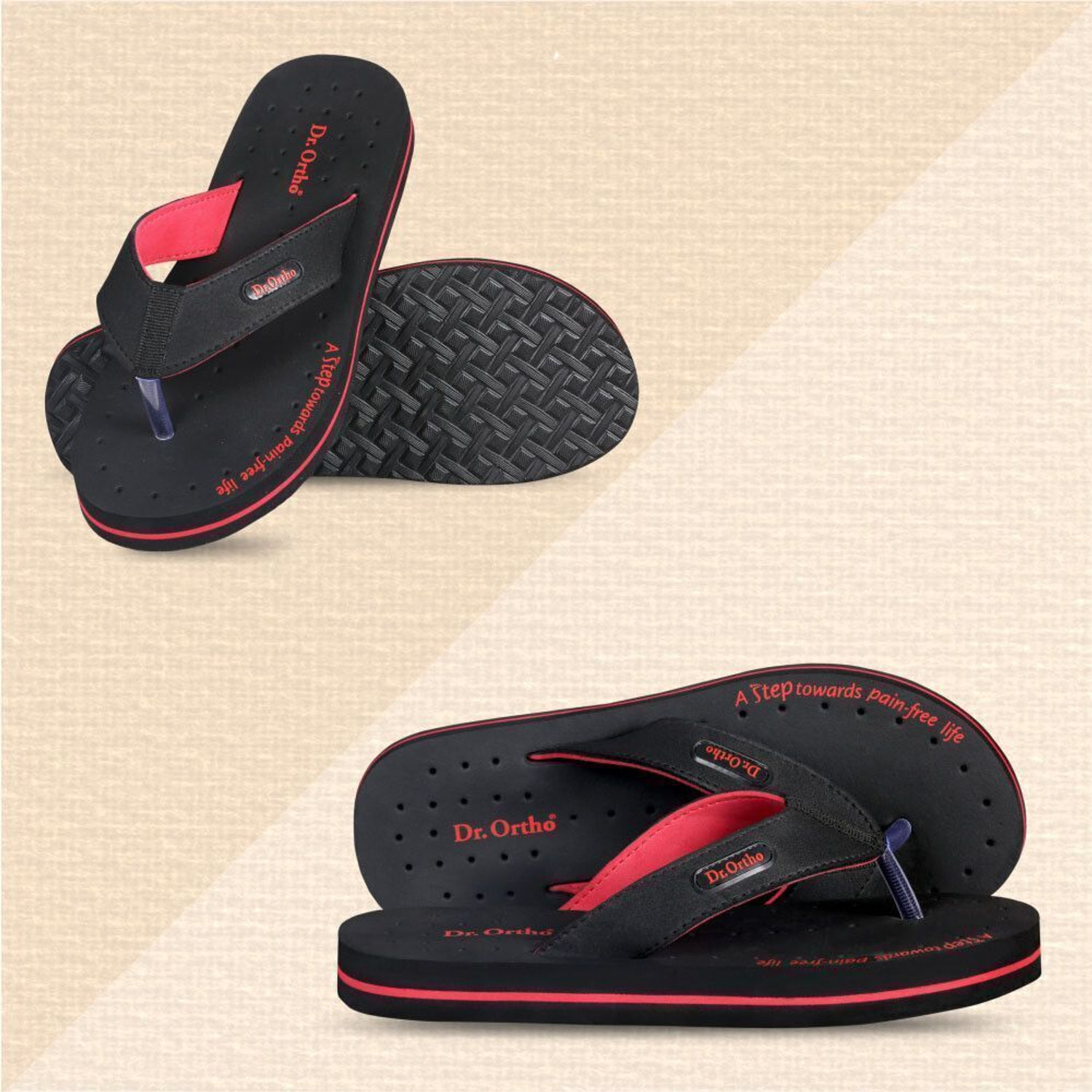 Image of Dr. Ortho Men Extra soft Slippers