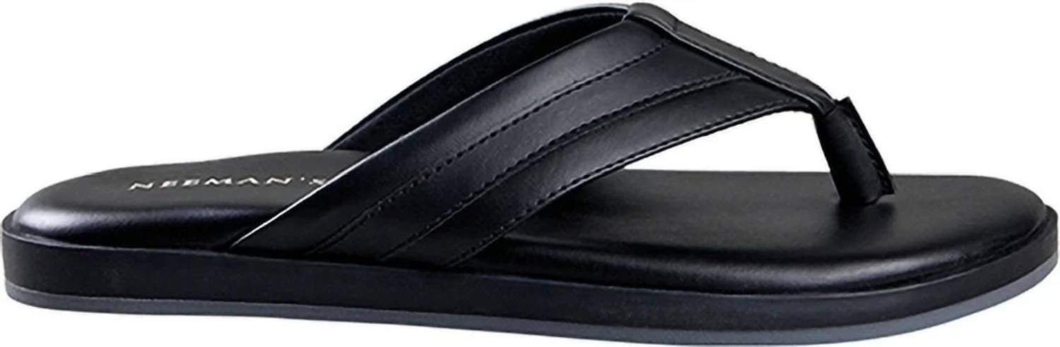 Neemans Men Black Flip Flops - Image 1