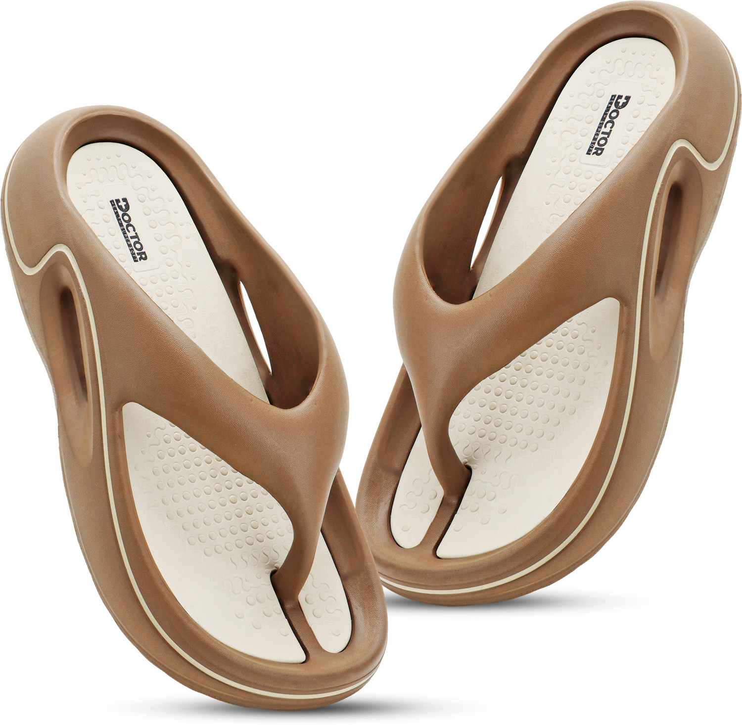 Image of Doctor Health Super Soft Men Men Ortho|Soft Cushion|Lightweight|Anti-Skid|Arch Support|Daily Wear Slippers Flip Flops