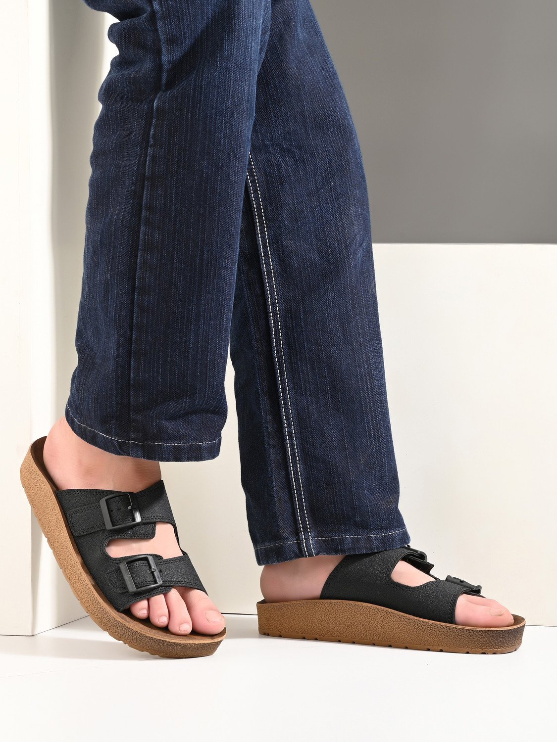 Image of DOCTOR WALK Men Super Soft|Orthopedic|Lightweight|Antiskid|Premium|Slippers