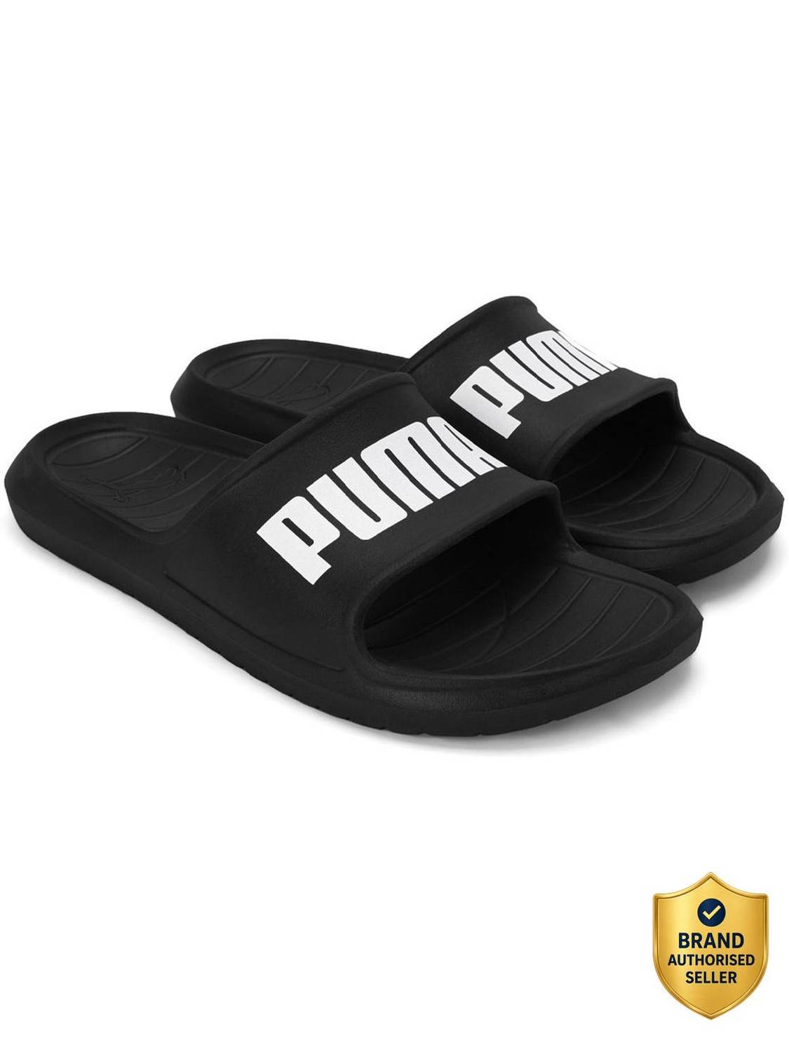 PUMA Men Divecat V2 Lite Res Slides Black - Image 1