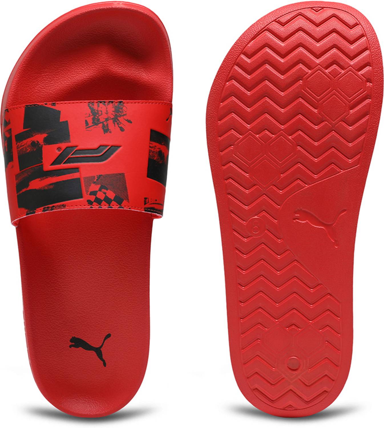 PUMA Men Flip Flops - Red - Image 5